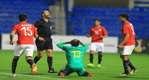 ركلات الترجيح تنهي مسيرة مصر في كأس العرب للشباب أمام السنغال